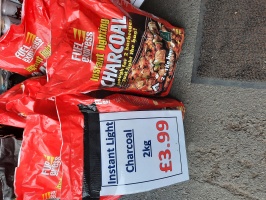Instant Light Charcoal 2kg